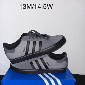 Adidas Campus Vulc – Grey / Black – Size 13M / 14.5W – OG Box